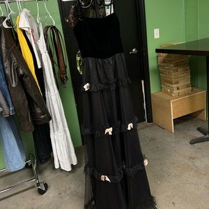 beautiful vintage prom dress